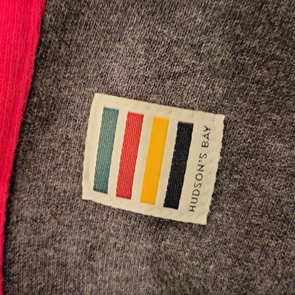 Hudson's Bay/Olympic dark grey zip up hoodie - Picture 6 of 6